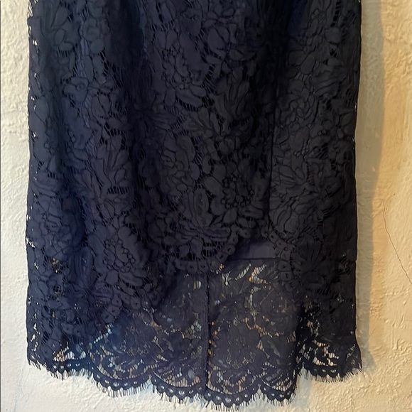 LULUS Elegant Navy Lace Dress - Picture 4 of 9